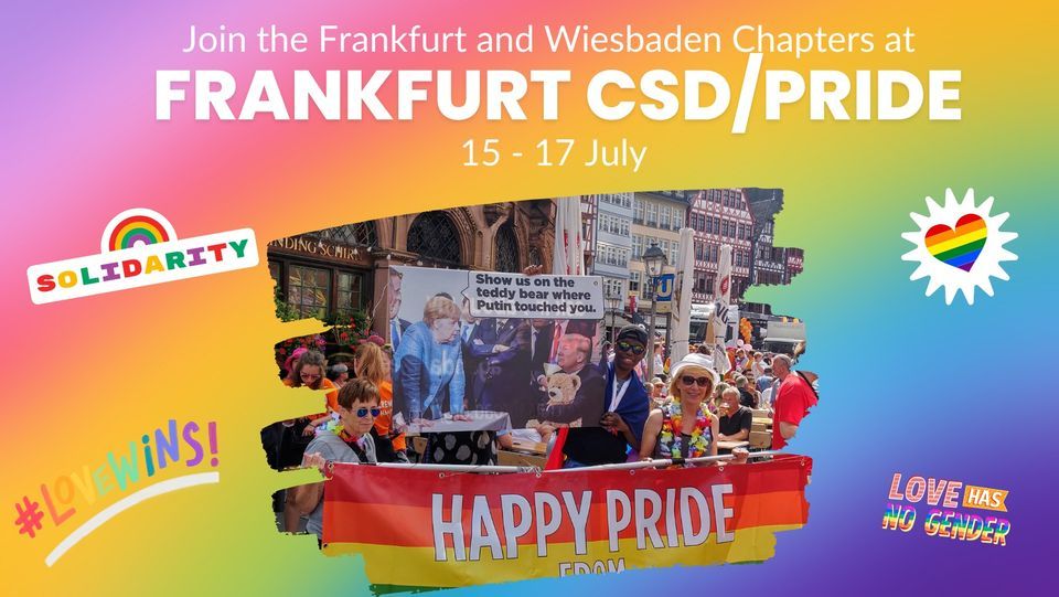 Frankfurt CSD/Pride 2022, Römerberg, Frankfurt, 15 July to 17 July