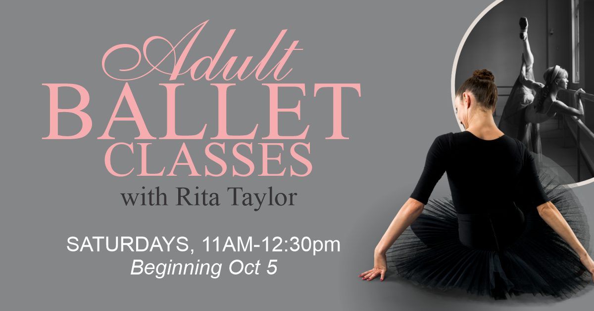 Adult Ballet Class - Give it a try!