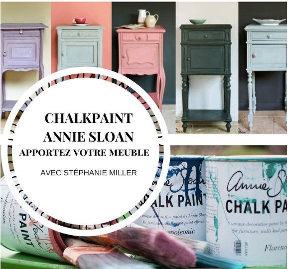 ATELIER CHALKPAINT \/\/ APPORTEZ VOTRE MEUBLE 