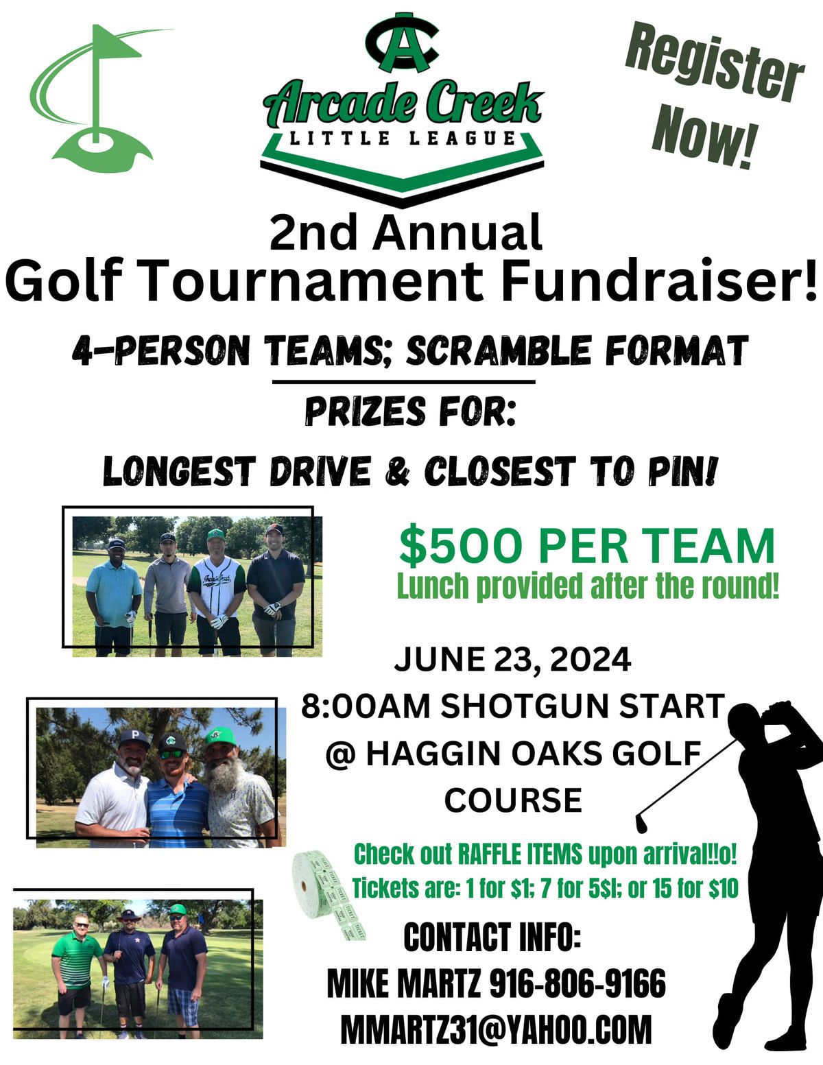 2nd Annual ACLL Golf Tournament