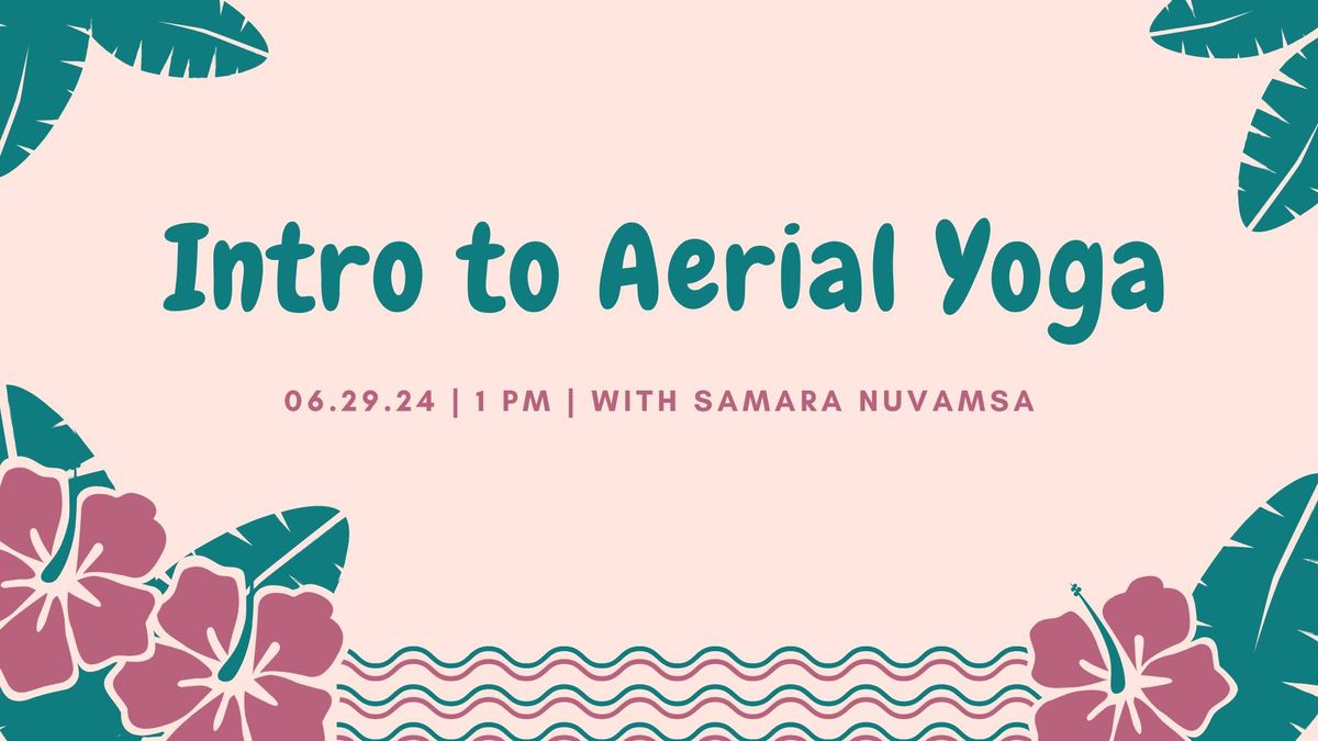 Intro to Aerial Yoga