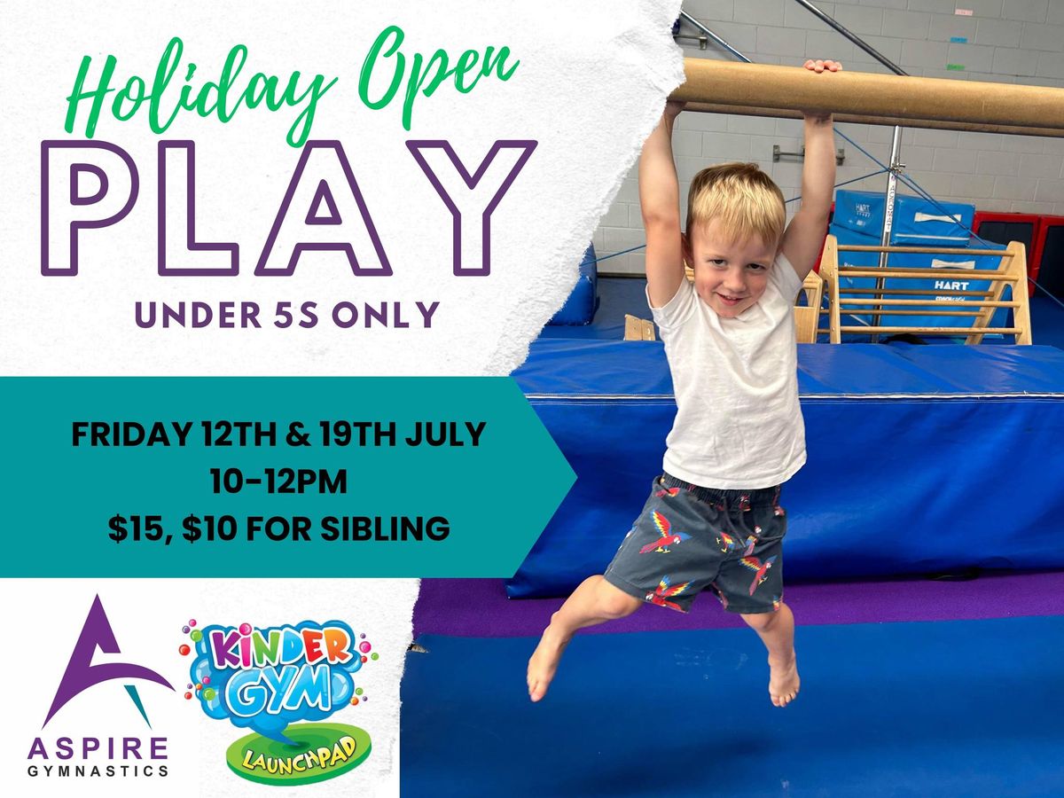Open Play - Friday 19th July 