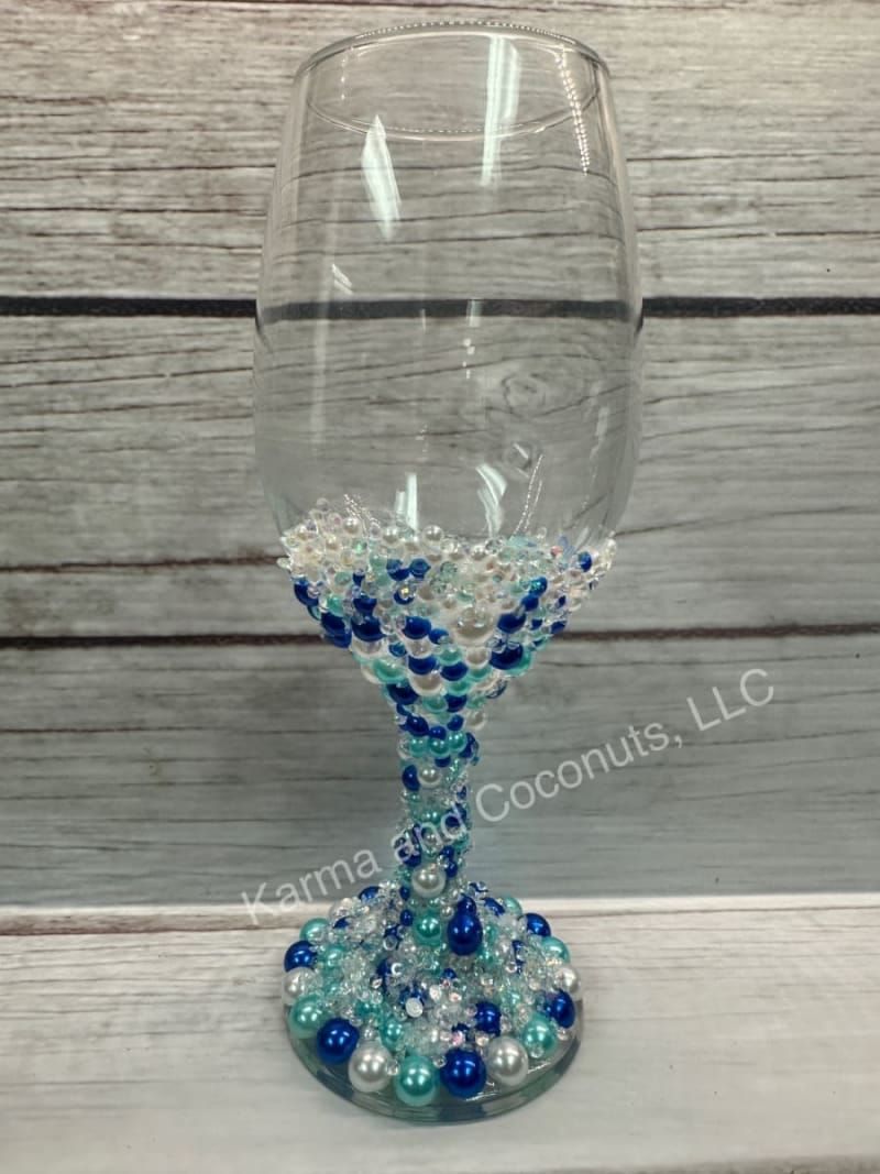 Bling Wine Glass- $35