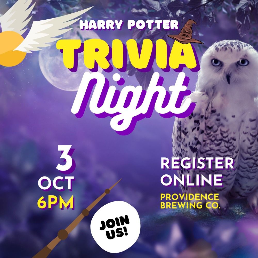 Harry Potter Trivia Night