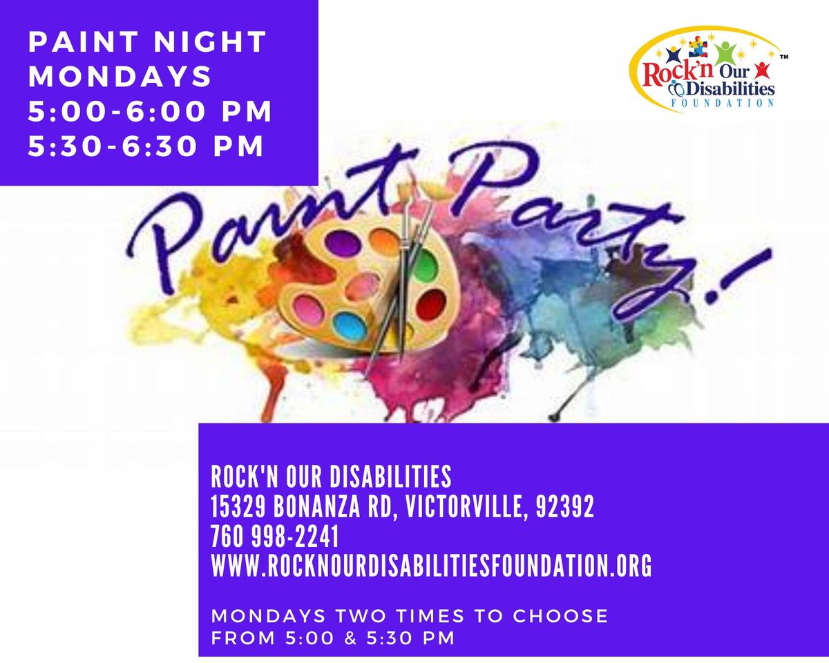 RODF Paint Night at Bonanza Office