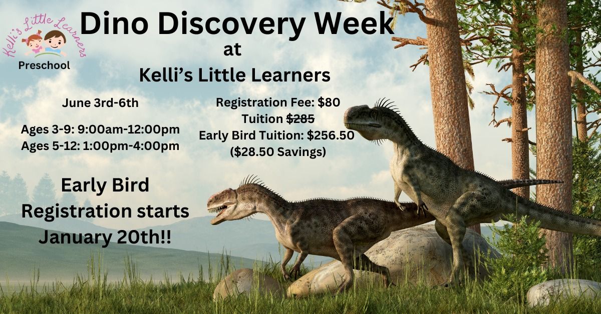 Dino Discovery Week