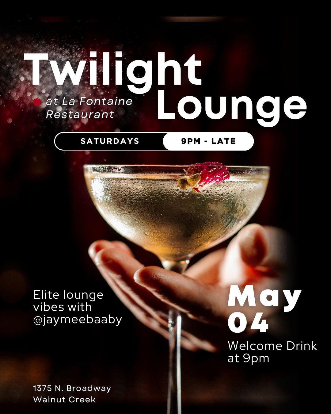 Twilight Lounge at La Fontaine Restaurant