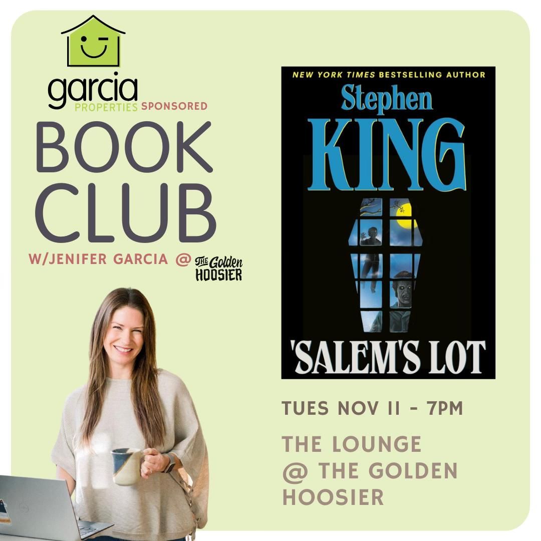 Book Club w\/Jenifer Garcia - Salem's Lot by Stephen King