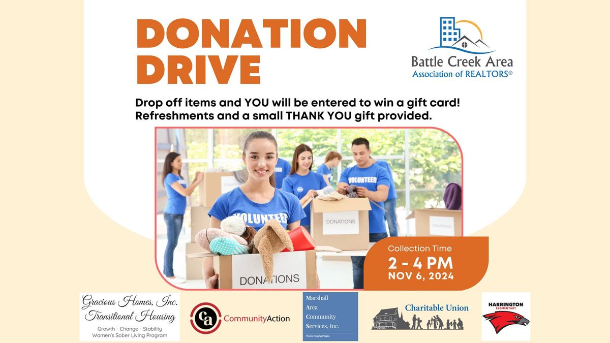 2024 BCAAR Donation Drive