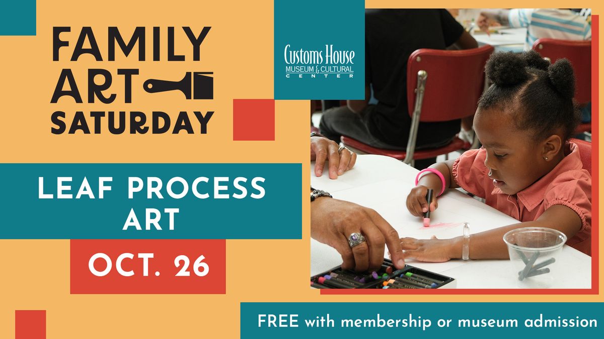 Family Art Saturday: Leaf Process Art