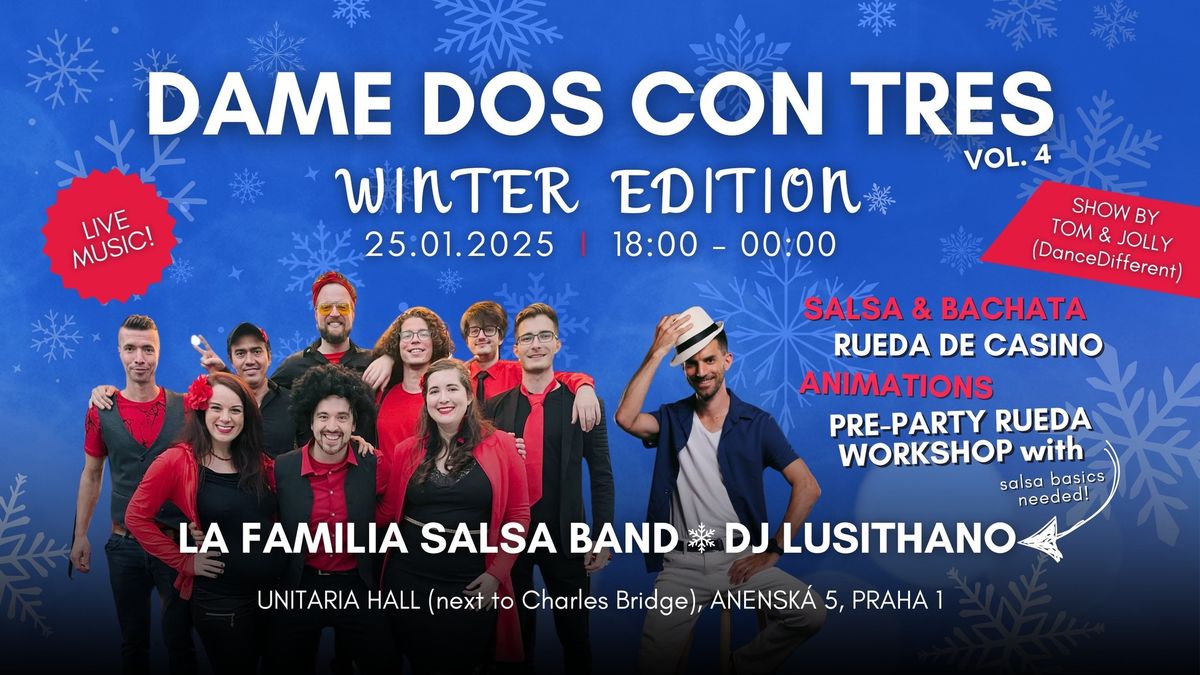 Winter Party (Salsa & Bachata) * Dame Dos Con Tres: vol. 4