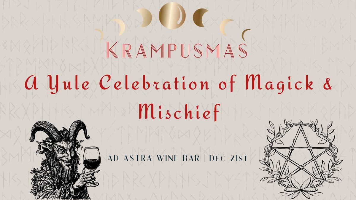 \u2744\ufe0f\ud83d\udd25 Krampusmas: A Yule Celebration of Magick and Mischief\ud83d\udd25\u2744\ufe0f