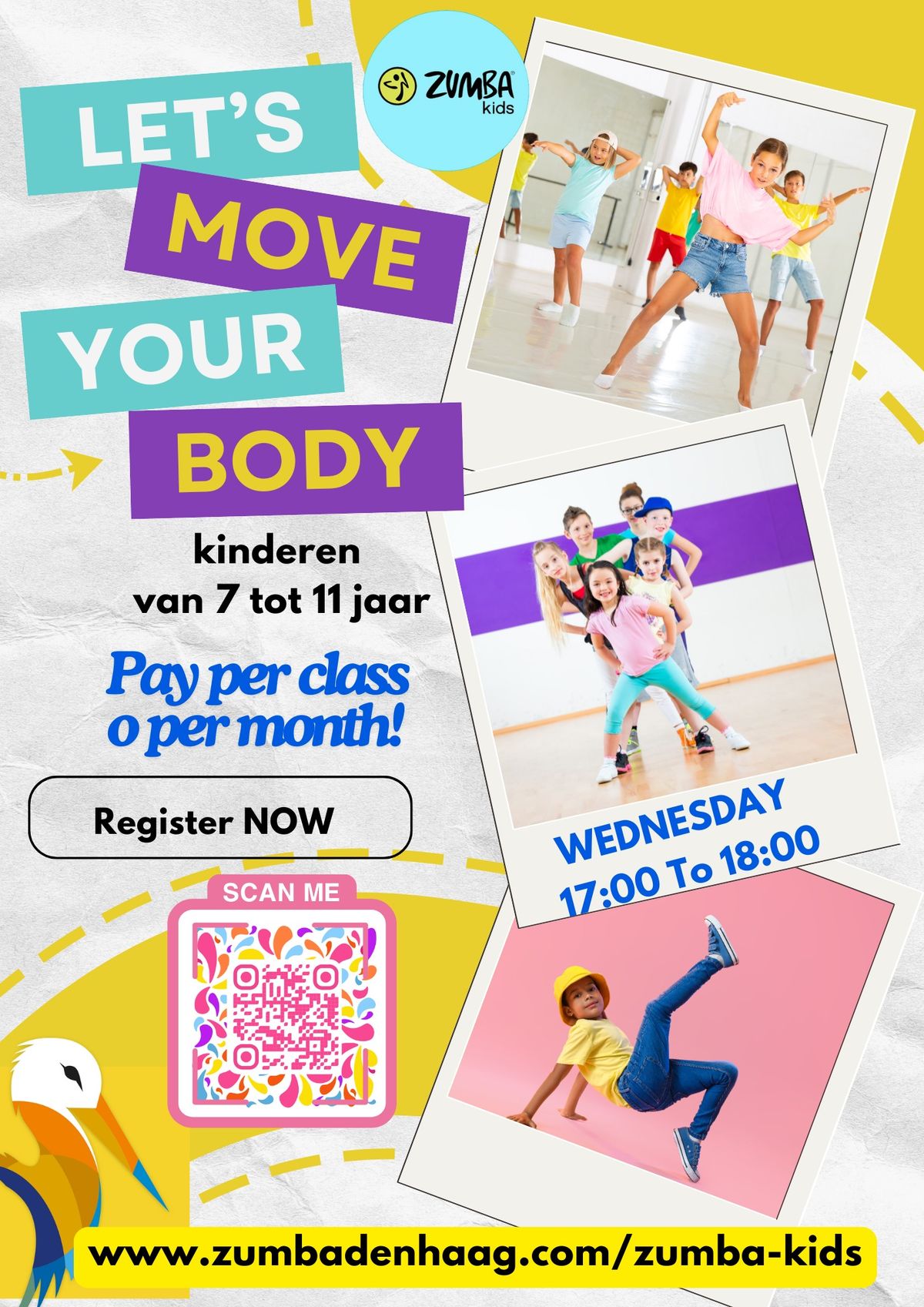 Zumba Kids Wednesday Program