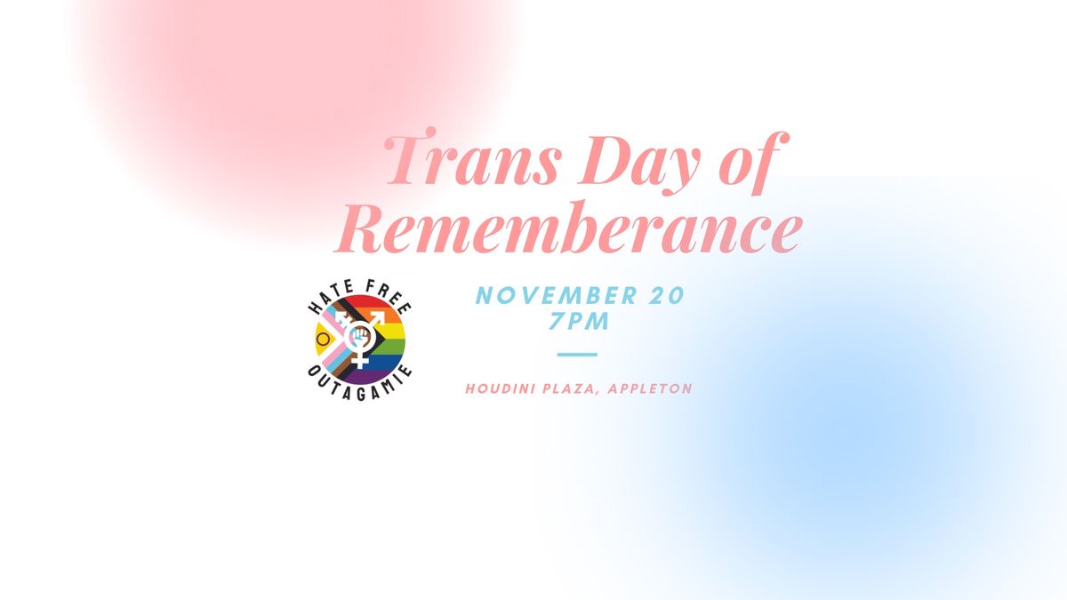 Trans Day of Remembrance Vigil  