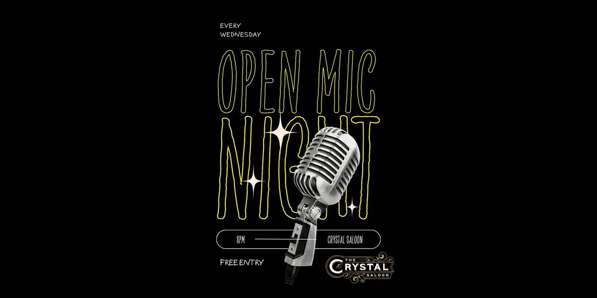 Wednesday Open Mic