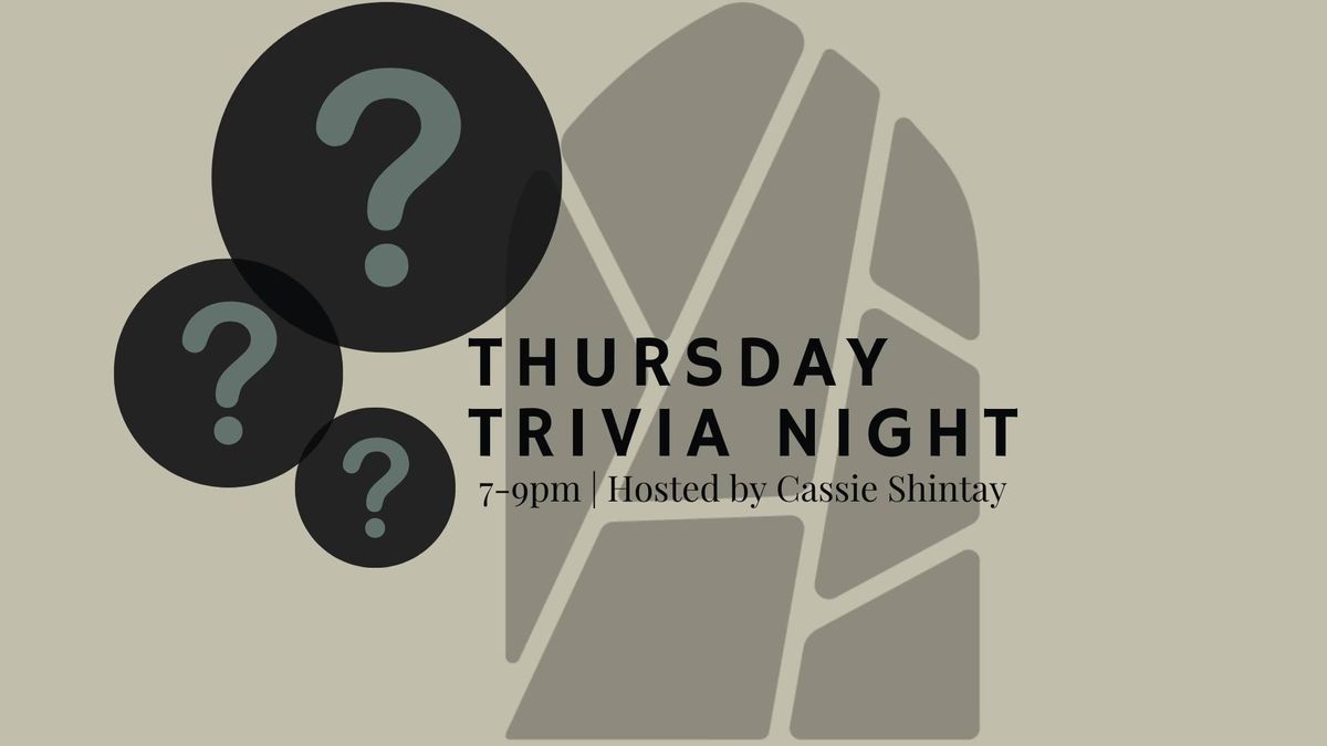 Thursday Trivia Night