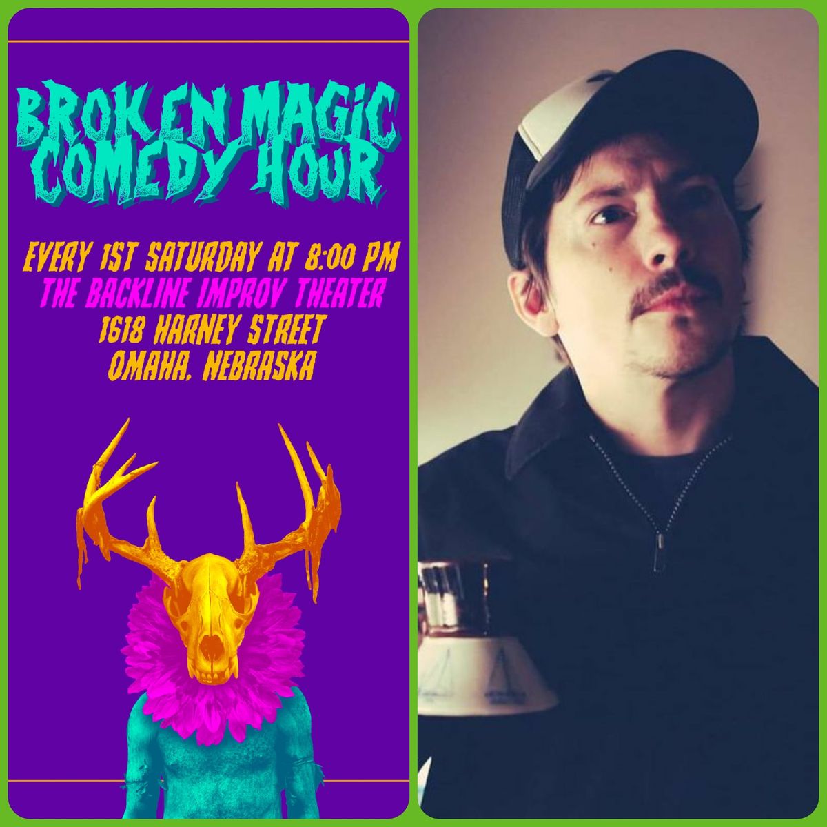 The Broken Magic Comedy Hour Presents Donny Townsend! 