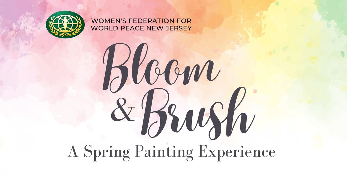 Bloom & Brush: A Spring Painting Experience