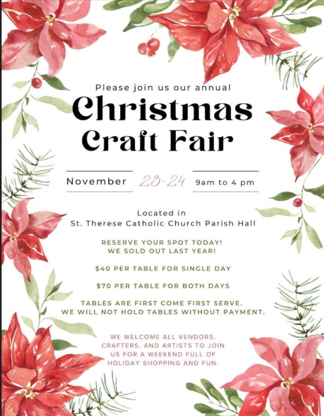 Christmas Craft Fair