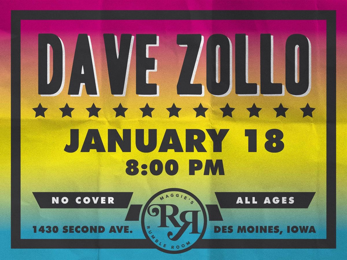 DAVE ZOLLO - LIVE @ RUMBLE ROOM