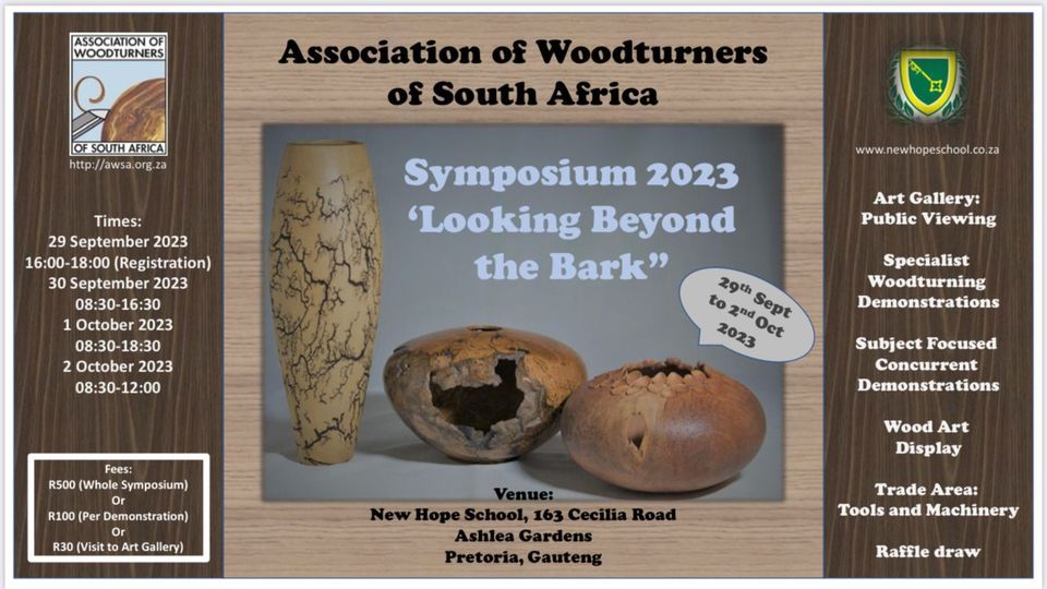 Association of Woodturners of South Africa - Symposium 2023