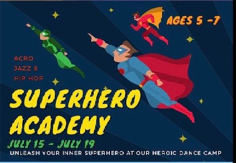 Superhero Academy Dance Camp: Ages 5 - 7 
