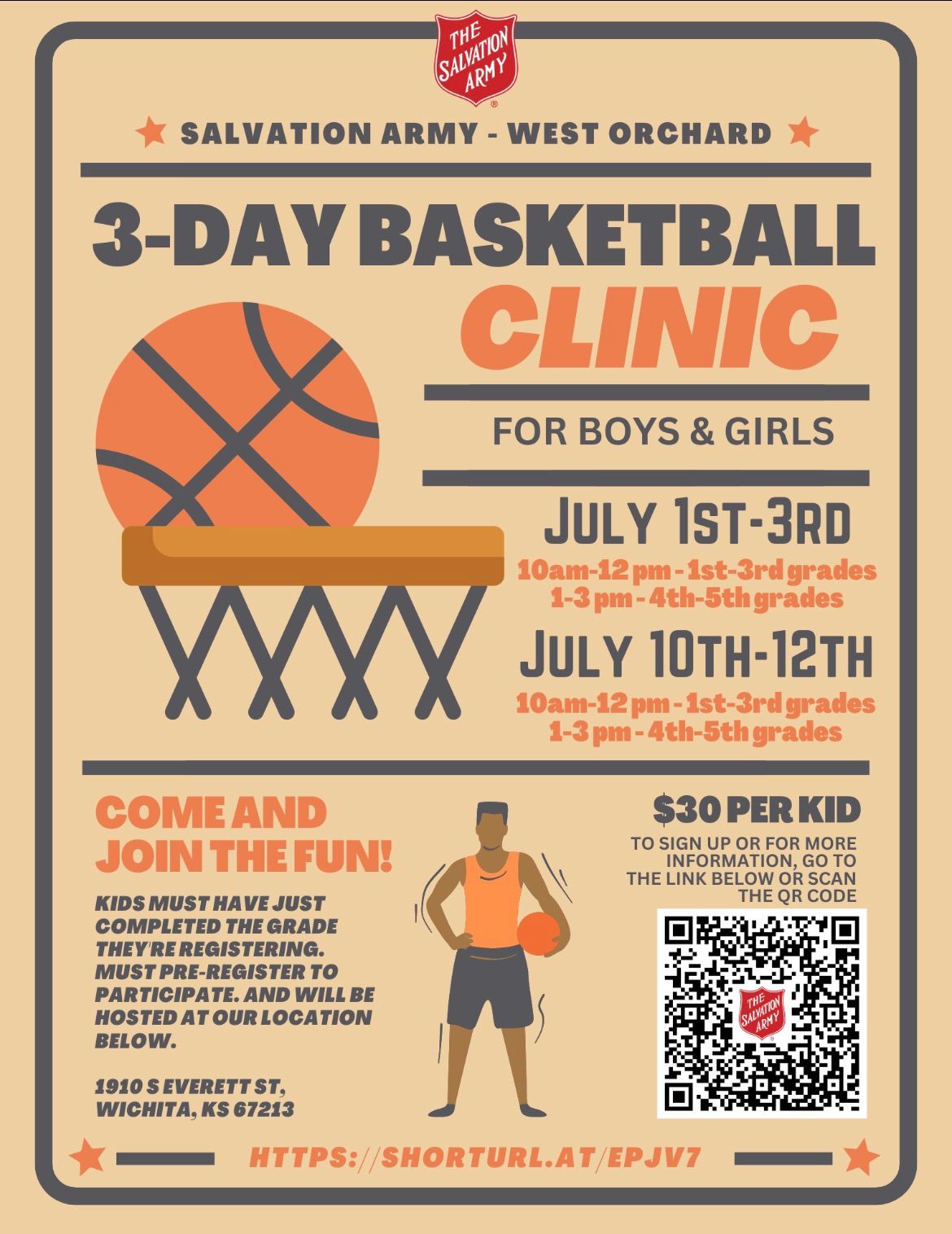 3-Day Basketball Skills Clinic
