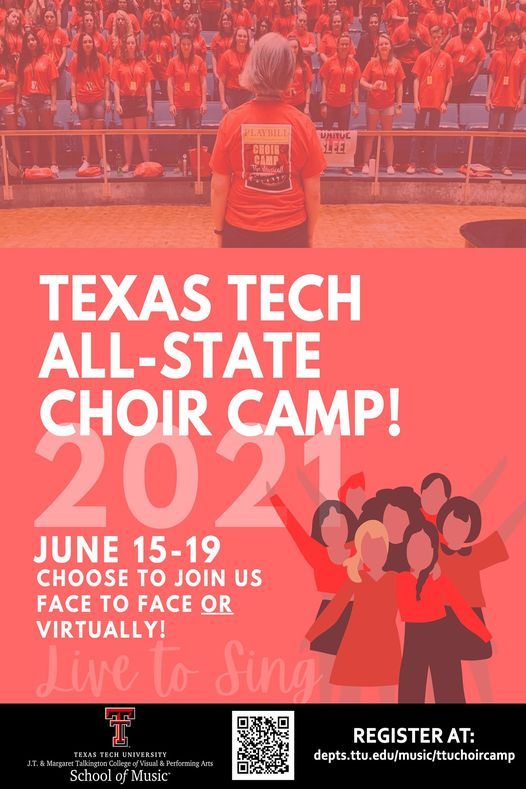 TTU AllState Choir Camp, Texas Tech University School of Music