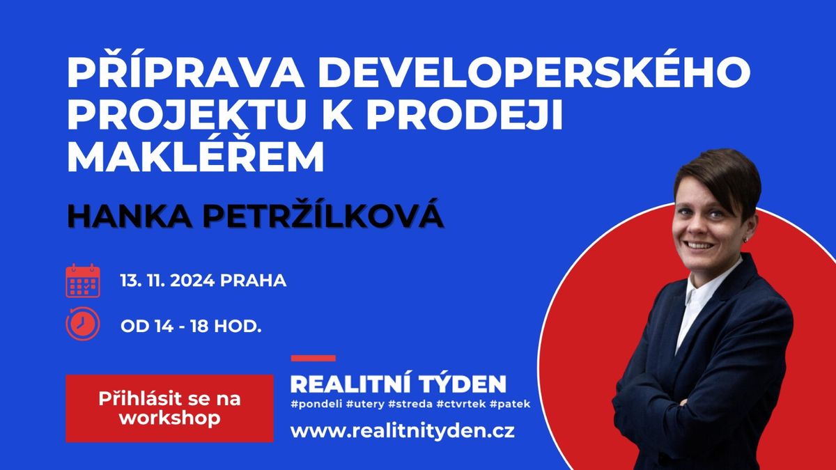 P\u0158\u00cdPRAVA DEVELOPERSK\u00c9HO PROJEKTU K PRODEJI REALITN\u00cdM MAKL\u00c9\u0158EM