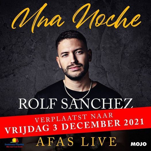 Rolf Sanchez Concert in AFAS Live, Amsterdam