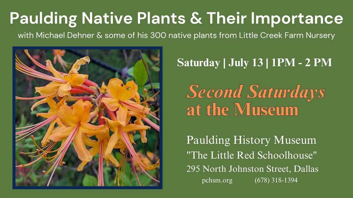 Paulding Native Plants with Michael Dehner, Little Creek Farm Nursery
