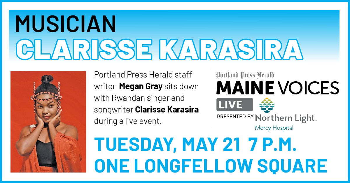 Maine Voices Live with Clarisse Karasira