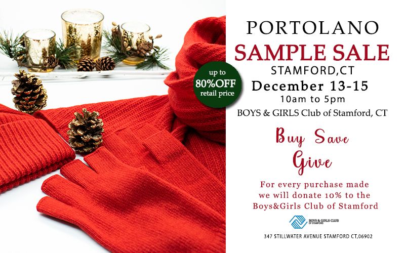 PORTOLANO SAMPLE SALE- Stamford,CT 