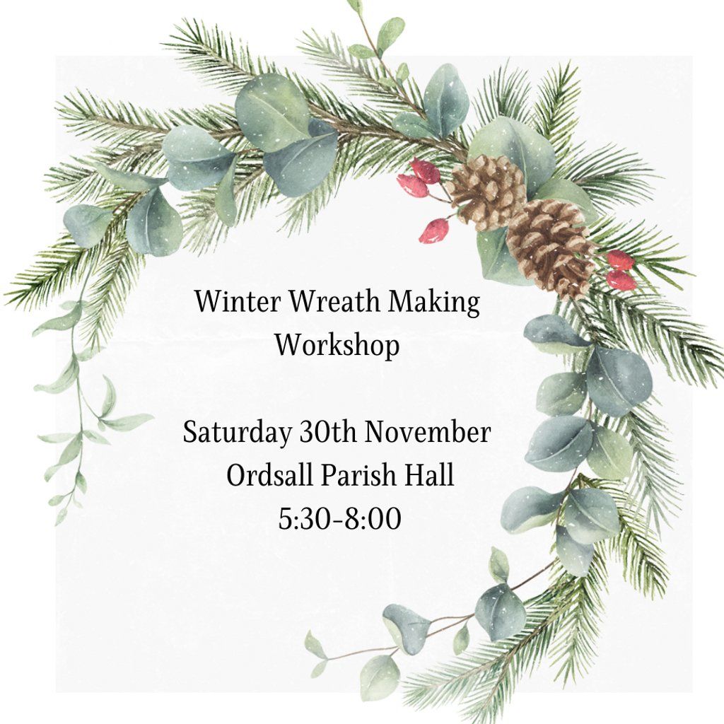 Winter Wreath Making class