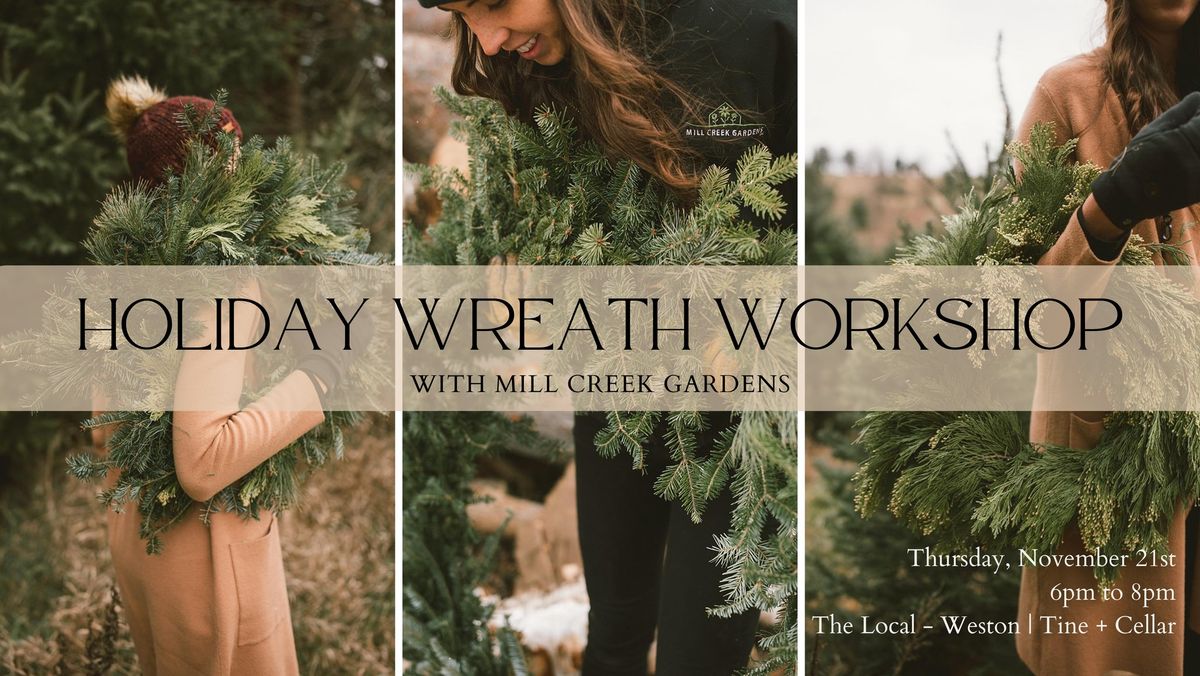 Holiday Wreath Workshop