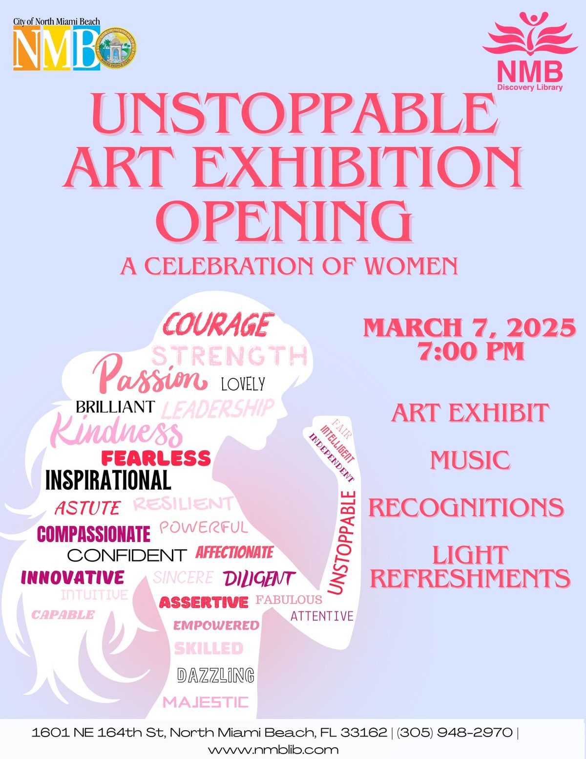 Unstoppable, A Women's Month Art Exhibit