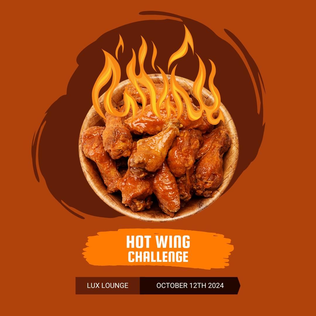 Hot Wing Challenge Fundraiser at the Luxe