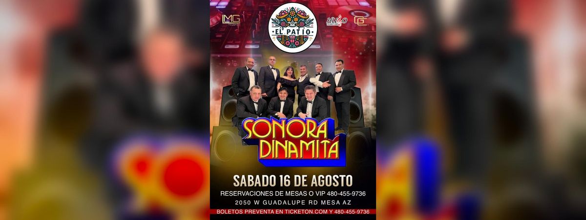 SONORA DINAMITA EN MESA