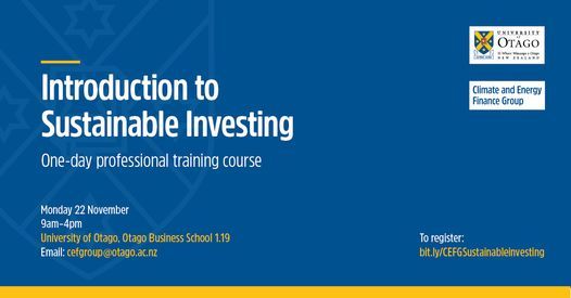 Introduction to Sustainable Investing