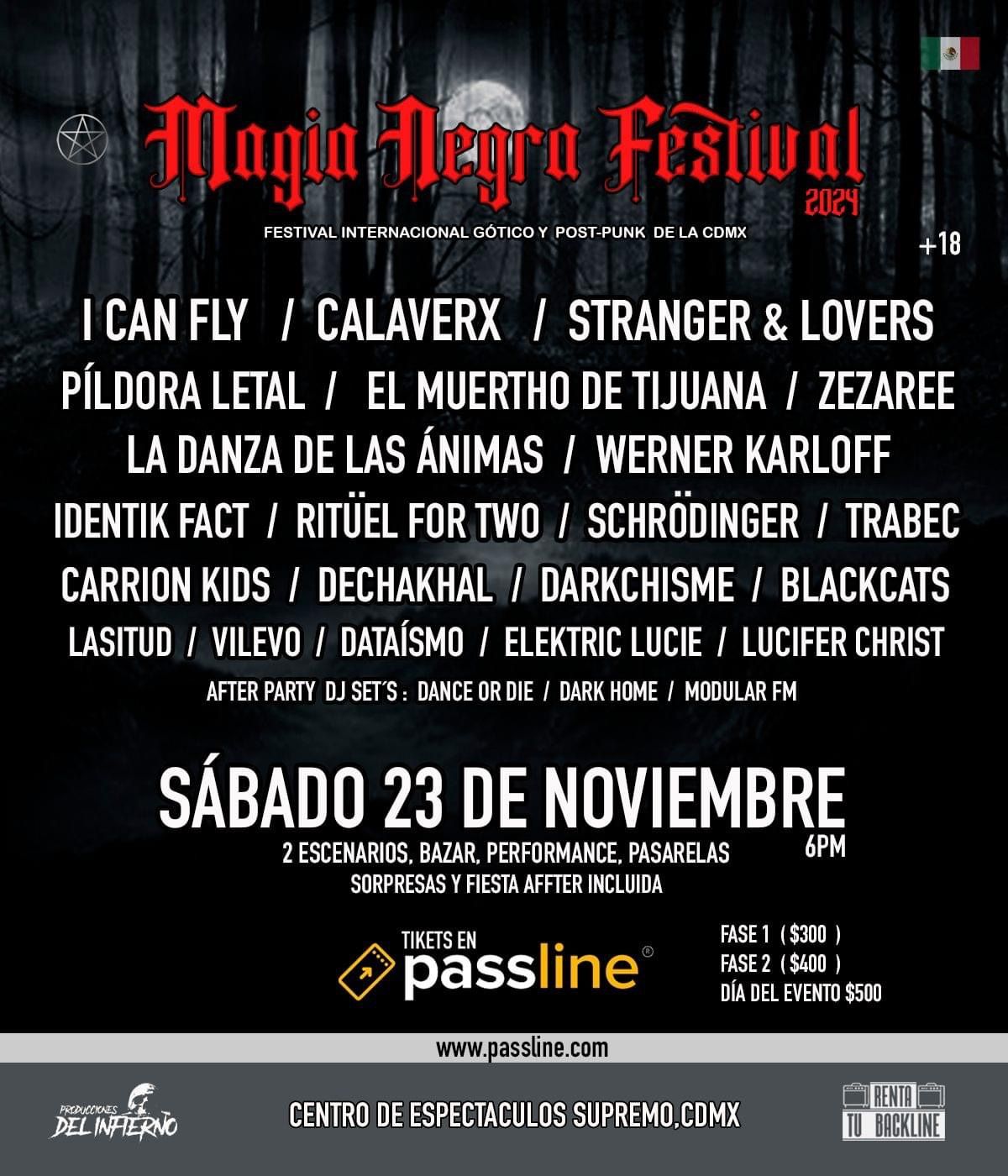 MAGIA NEGRA FESTIVAL 2024