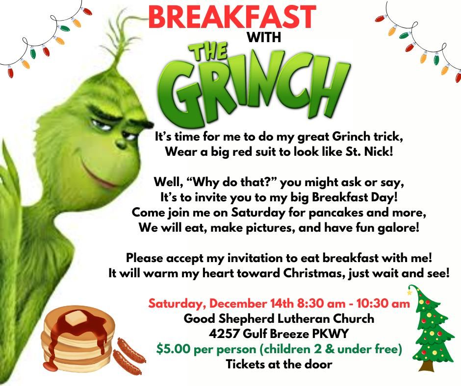 Breakfast with The Grinch