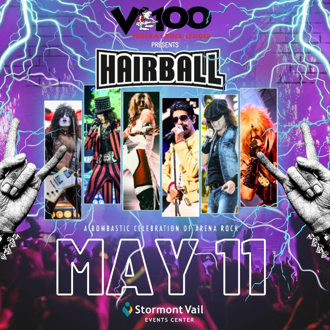 Hairball at Stormont Vail Events Center