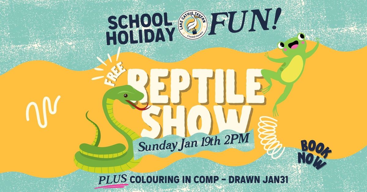 Reptile Show - Free Event!