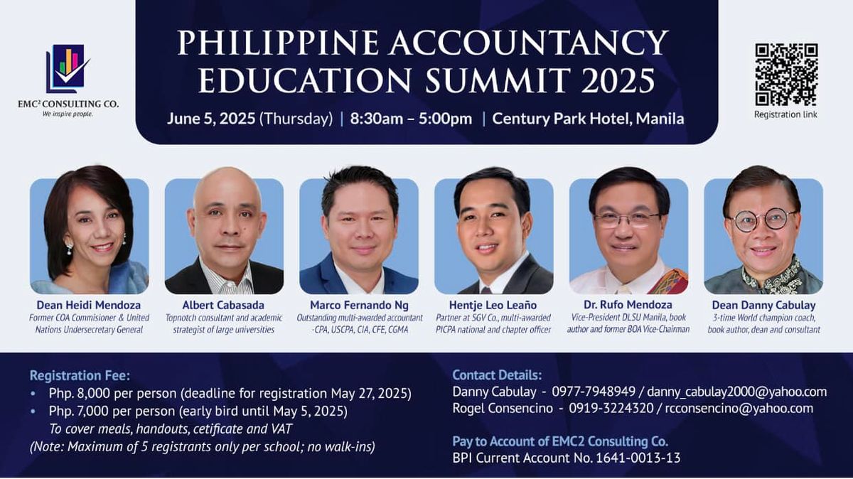 PHILIPPINE ACCOUNTANCY EDUCATION SUMMIT