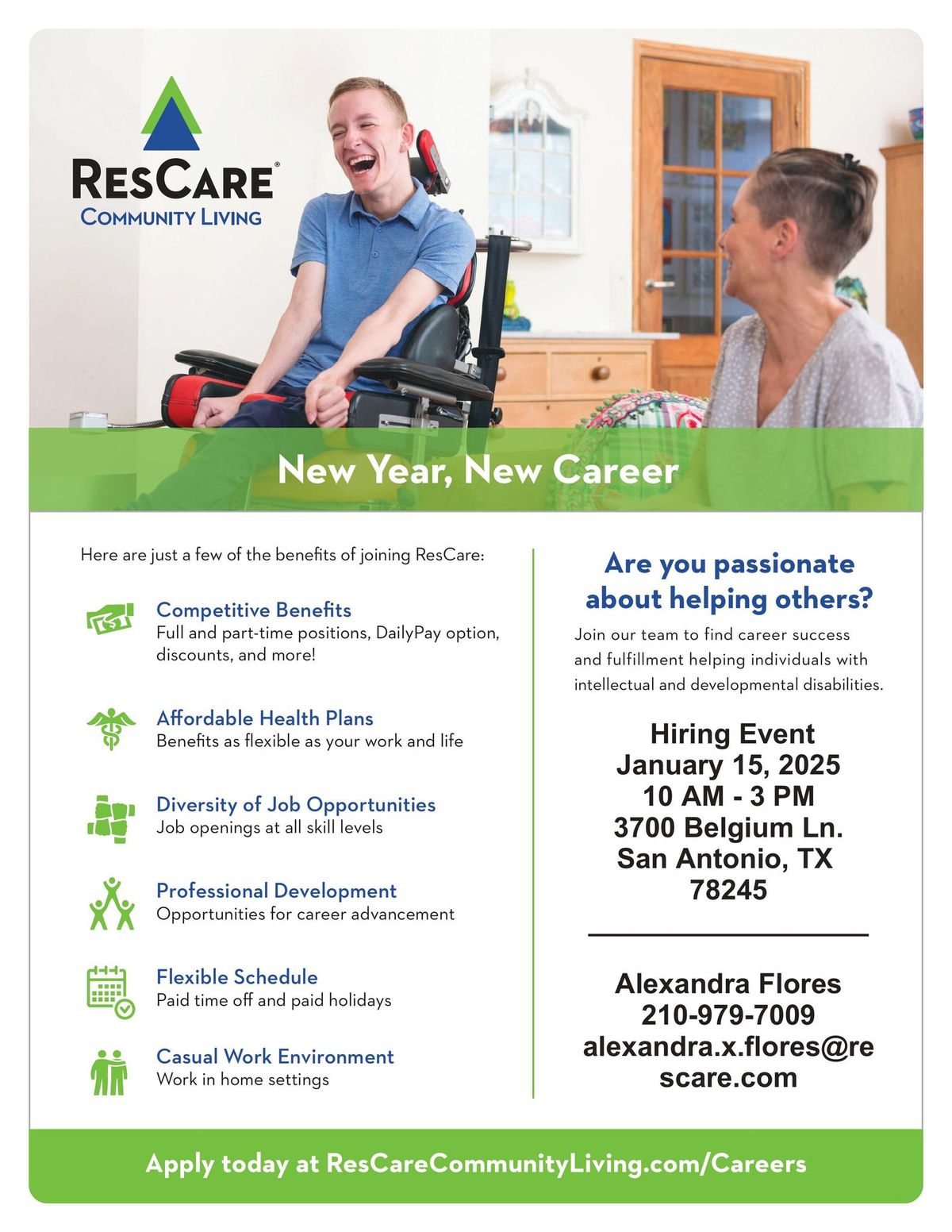 New Year, New Career Hiring Event