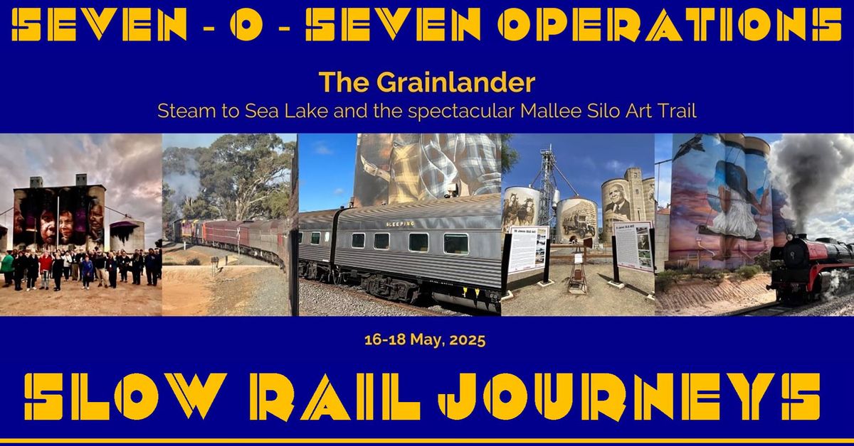 THE GRAINLANDER to Wycheproof and Sea Lake, including the Mallee silo art trail and Lake Tyrrell