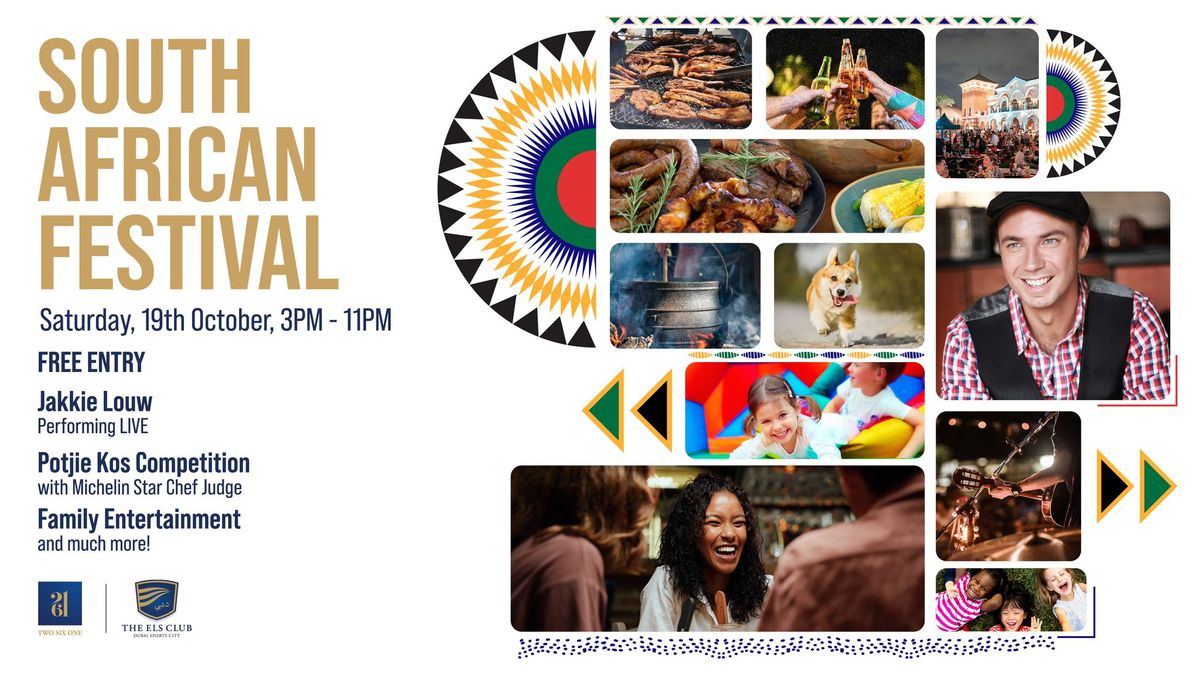 South African Festival - Sat 19th Oct - Free Entry