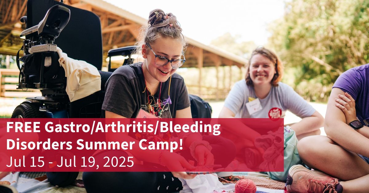 FREE Gastro\/Arthritis\/Bleeding Disorders Summer Camp