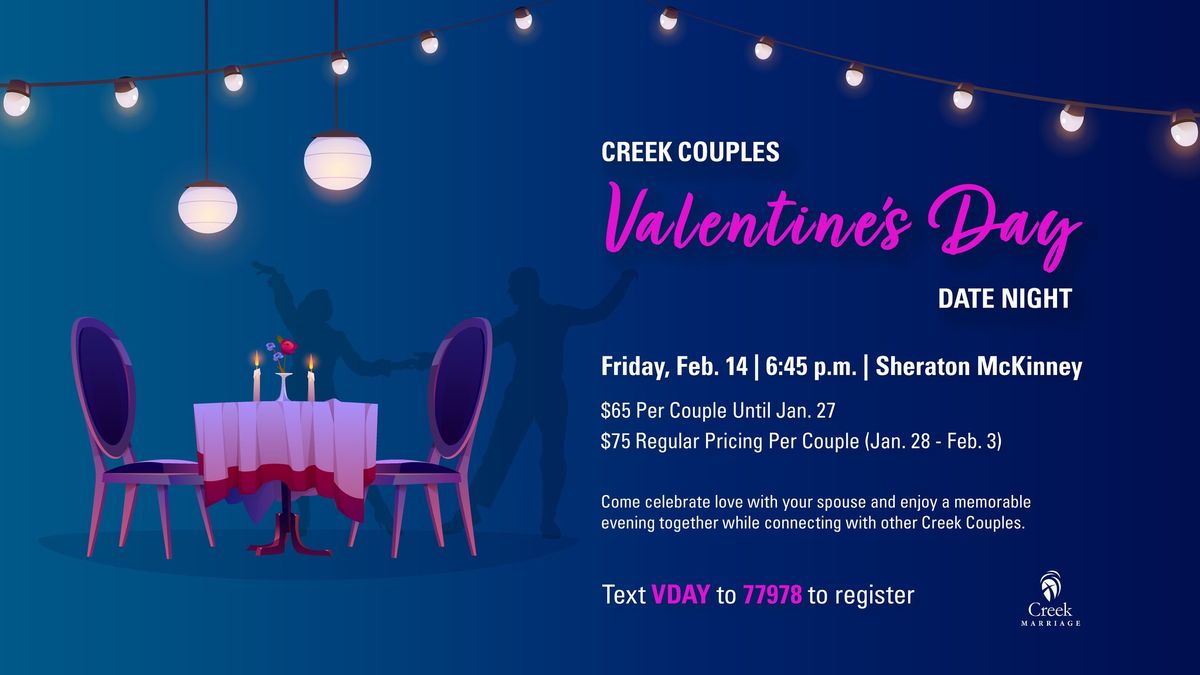 Creek Couples Valentine's Day Date Night