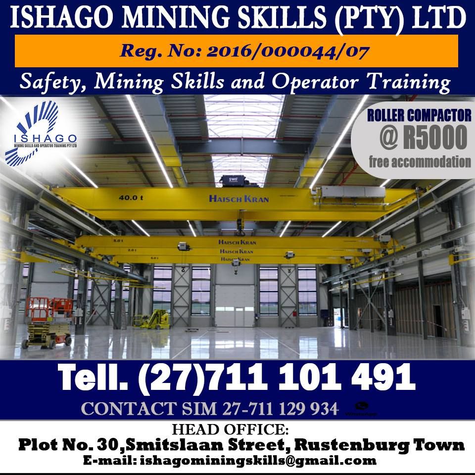 Overhead crane training center in rustenburg \/ lesotho